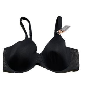 Bali Coolest Smoothing Underwire T-Shirt Bra Size 40C Black NWT